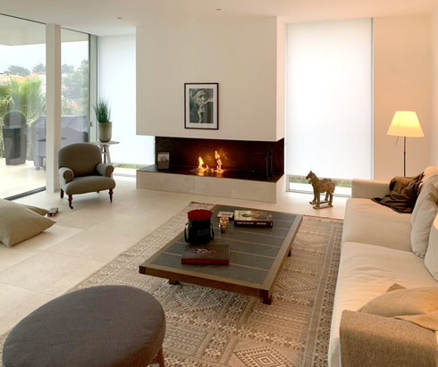 Ecosmart Fire BK5 Ethanol Burner - Stainless Steel Finish - ESF.1.B.BK5